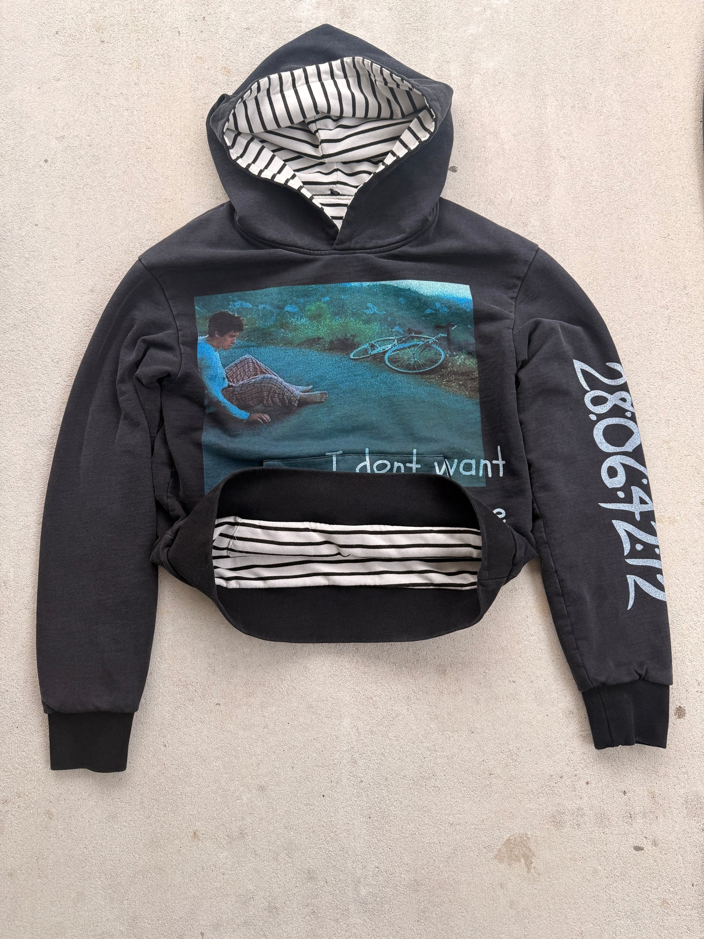 "Darko" Reversible hoodie